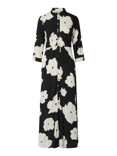 Y.A.S Hemdblusenkleid YASSAVANNA LONG SHIRT DRESS mit 3/4 Ärmel mehr Fabrikpreis