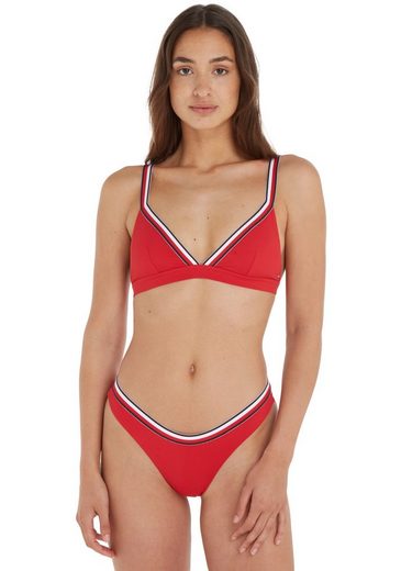 TOMMY HILFIGER SWIMWEAR Triangel-Bikini-Top TRIANGLE RP mit Rippenstruktur mehr Großer Ausverkauf