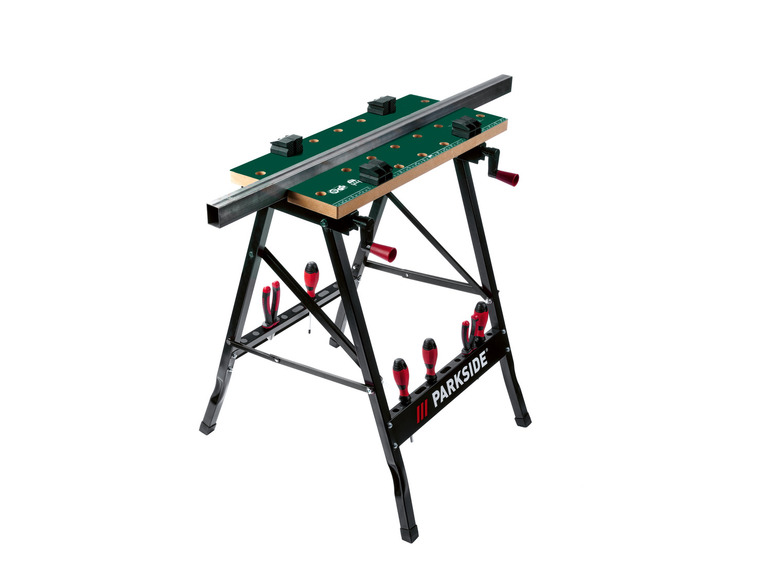 PARKSIDE® Werk- und Spanntisch, 150 kg, zusammenklappbar Saisonale Angebote