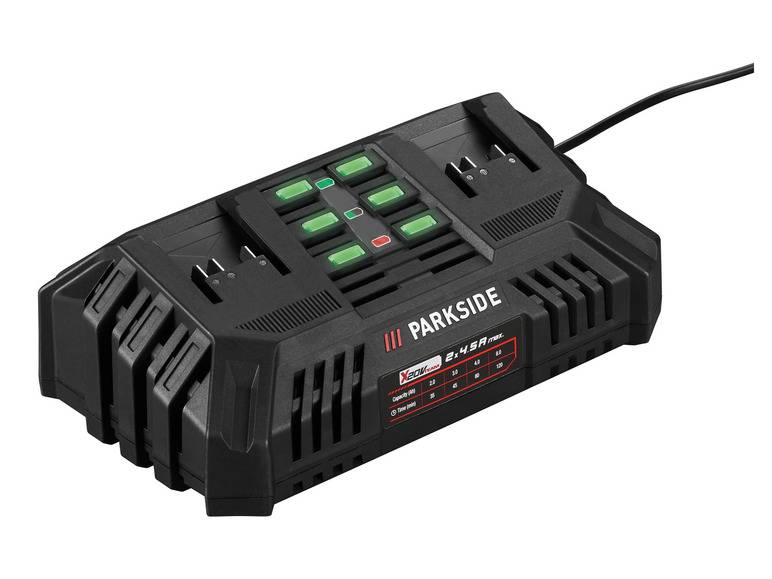 PARKSIDE® 20 V Akku-Doppelladegerät »PDSLG 20 B1«, 4,5 A Räumungsverkauf