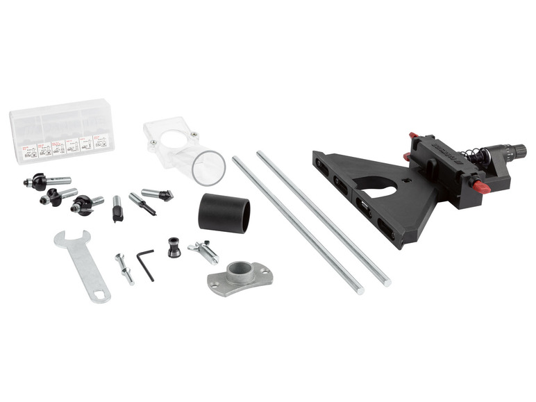 PARKSIDE® Oberfräse-Set »POF 1200 D3«, mit 6 Fräsbits Kostenlose Rückgabe