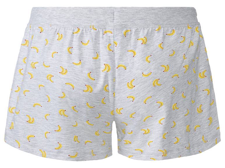 esmara® Damen Schlafhose, kurz, mit Zierknopfleiste Fabrikladen