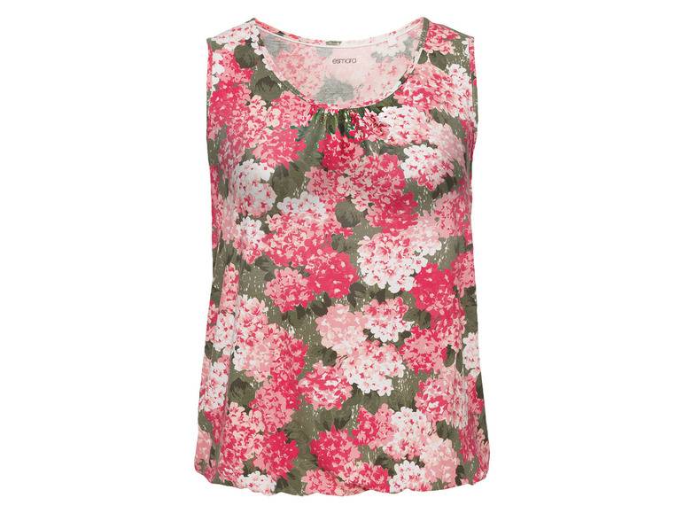 esmara® Damen Top, leger geschnitten, mit Gummizug am Saum Begrenzt auf 3 Tage