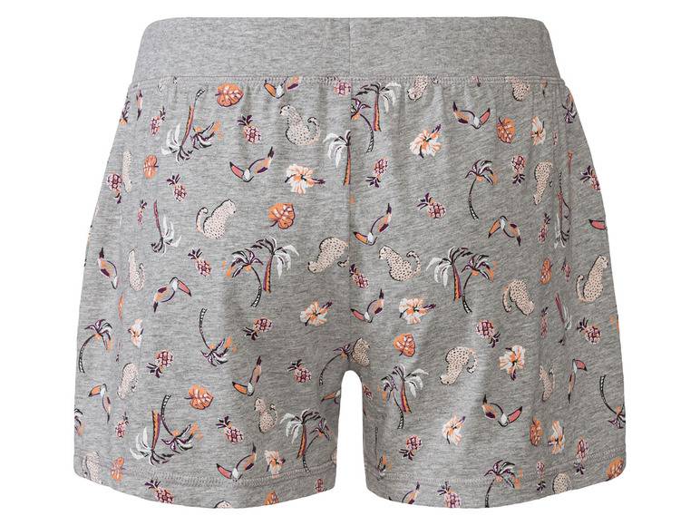 esmara® Damen Schlafshort mit hohem Baumwollanteil Black Friday Preise