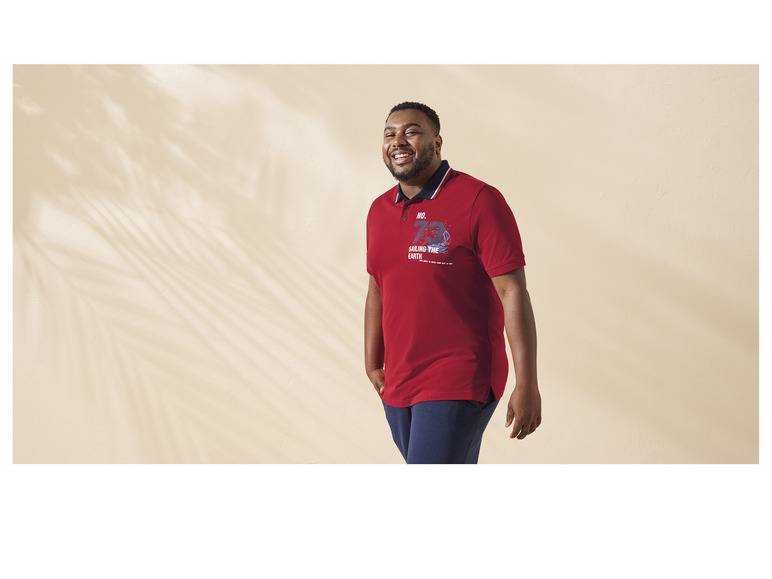 LIVERGY® Herren Poloshirt aus reiner Baumwolle Blitzverkäufe