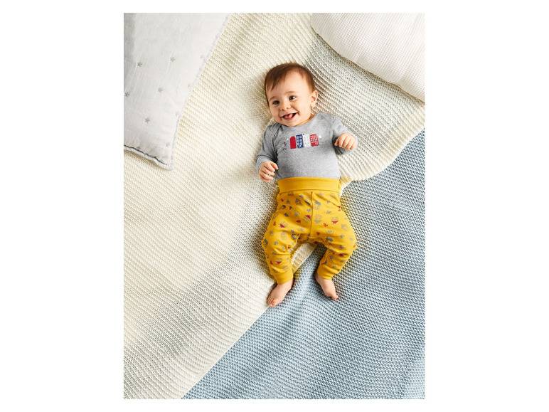 lupilu® Baby Jogginghose, 2 Stück, mit hohem Bio-Baumwollanteil Limitierter Zeitrabatt