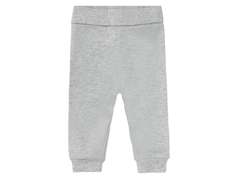 lupilu® Baby Jogginghose, 2 Stück, mit hohem Bio-Baumwollanteil Limitierter Zeitrabatt