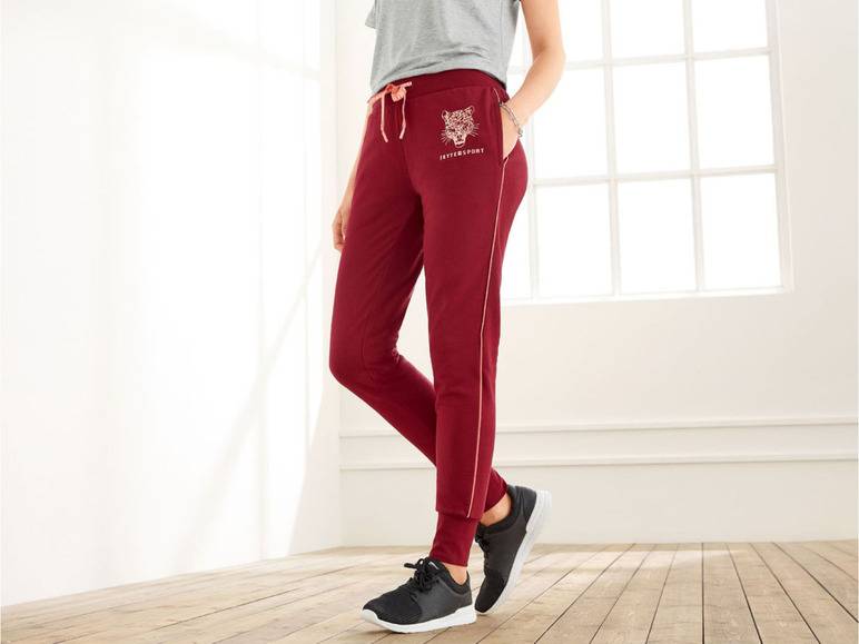CRIVIT by Jette Sport Damen Sweathose, mit Baumwolle Fabrikpreis