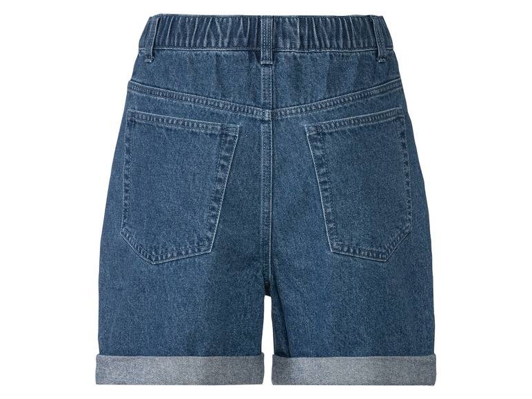 esmara® Damen Jeansshorts, mit Krempeloptik am Beinabschluss Rabatt