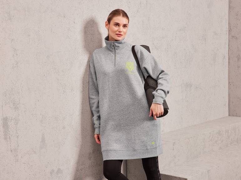 CRIVIT by Jette Sport Damen Sweatkleid mit HeiQ Mint Technologie Günstig kaufen