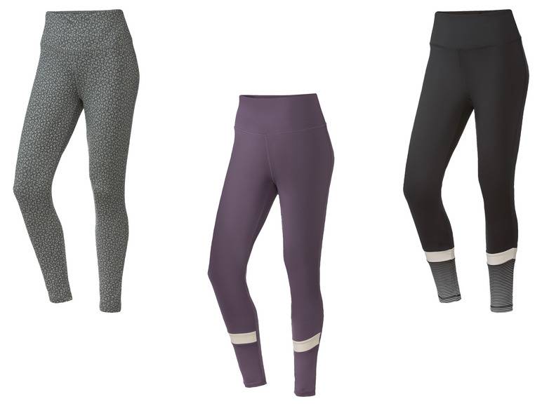 CRIVIT Damen Funktionstights mit integrierter Smartphonetasche Online Shopping