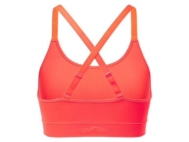 CRIVIT Damen Sport Bustier, Medium Level, seamless Saisonschlussverkauf