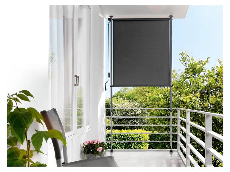 LIVARNO home Klemm-Sichtschutz, 120 x 206-300 cm Letzte 2 Tage