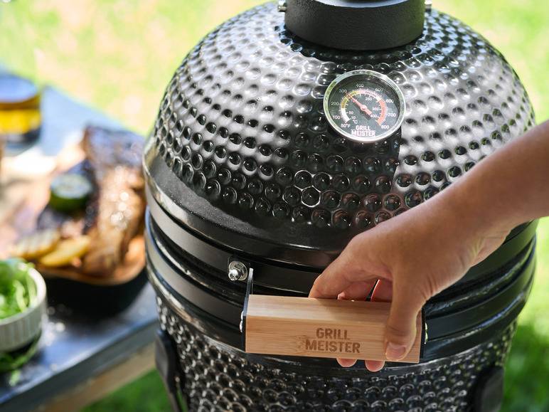 GRILLMEISTER Holzkohle Keramikgrill, Ø 26,5 cm Nur noch ein Tag übrig