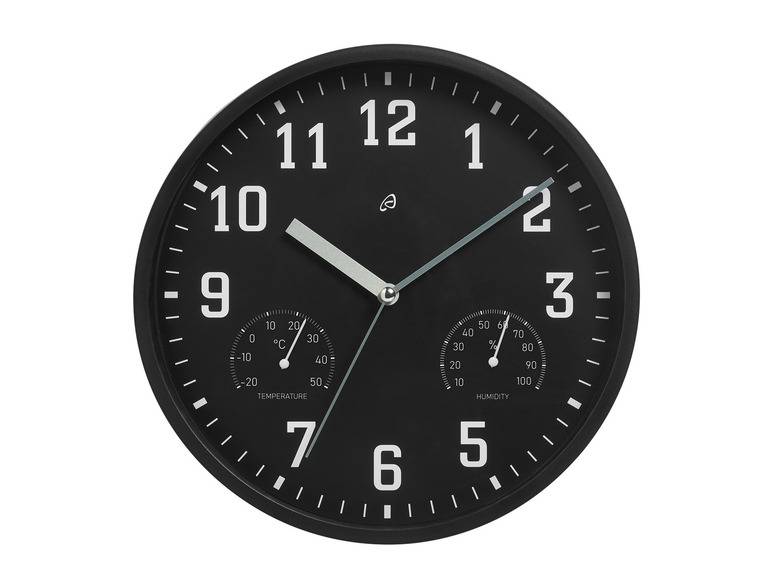 AURIOL® Wanduhr mit Thermo- und Hygrometer Clearance-Verkauf