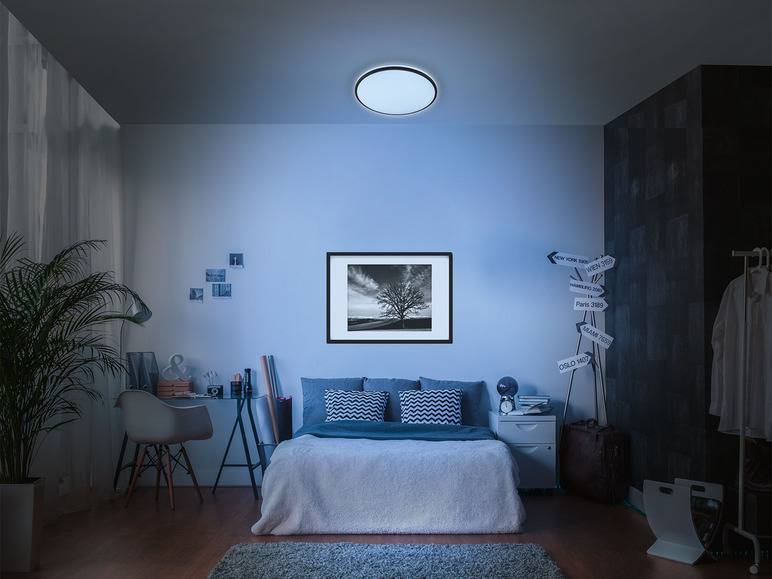 LIVARNO home Deckenleuchte »Starlight« LED, mit Lichtfarbensteuerung Kostenloser Versand international