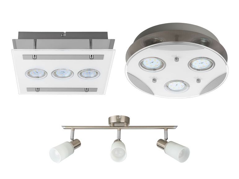 LIVARNO home LED-Wand-/Deckenleuchte / LED-Deckenleuchte, 3-flammig Black Friday Preise