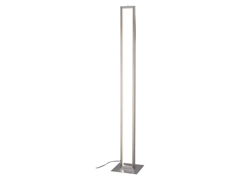LIVARNO home LED-Stehleuchte in Mattnickel-Optik Im Verkauf