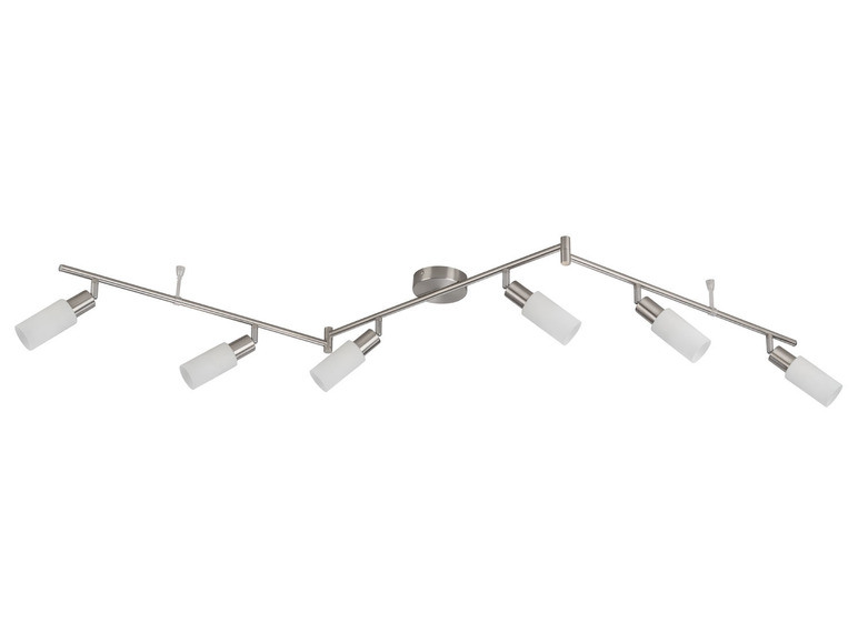 LIVARNO home LED-Deckenleuchte, schwenkbare Arme, 6 LEDs Limitierter Zeitrabatt