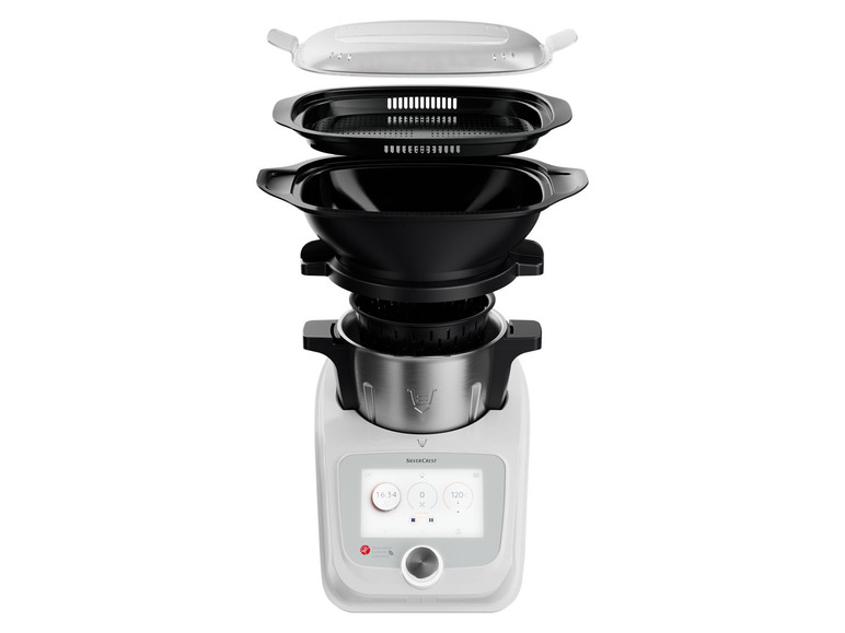 SILVERCREST® KITCHEN TOOLS Monsieur Cuisine Connect »SKMC 1100 A1«, 1100 W Sonderangebot