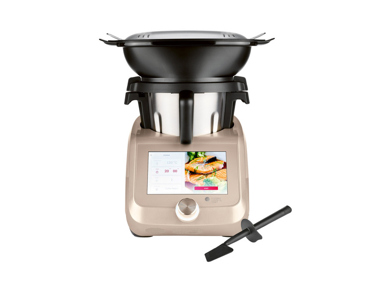 SILVERCREST® KITCHEN TOOLS Monsieur Cuisine Smart SKMS 1200 B1 Champagner Versandkostenfrei
