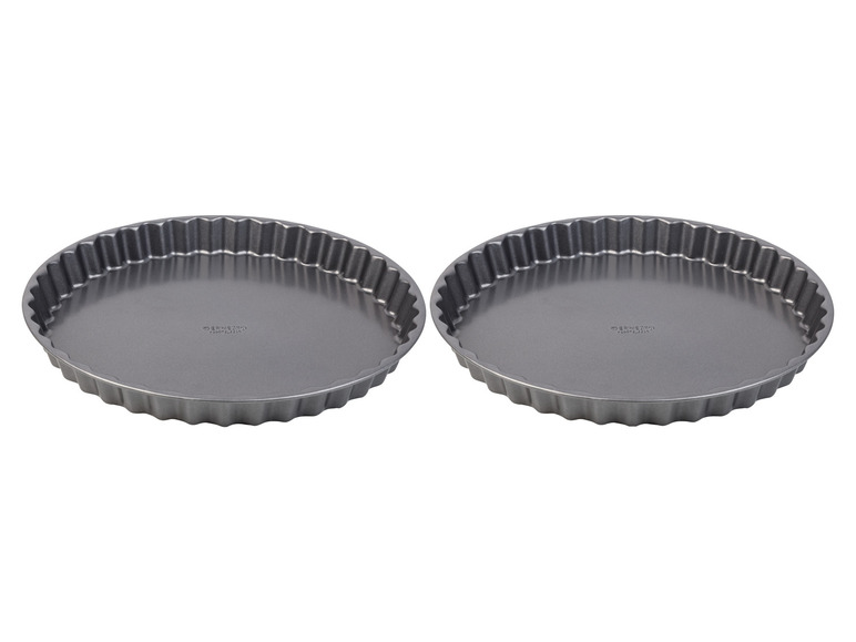 LIVARNO home Quiche- und Obstkuchenformen \ Pizza-Backbleche, 2 Stück Osterangebot