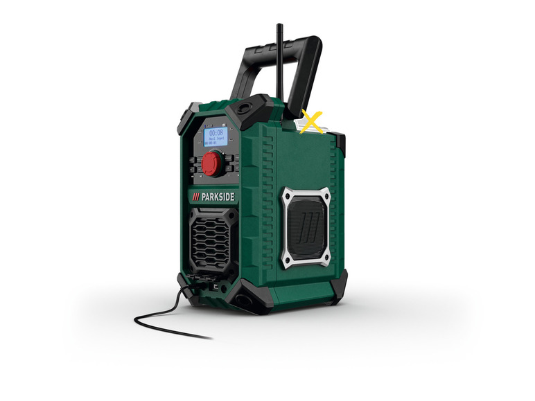 PARKSIDE® Akku-Baustellenradio »PBRA 20-Li B2« 20 V / 12 V oder Netzbetrieb, ohne Akku und Ladegerät Exklusive Angebote