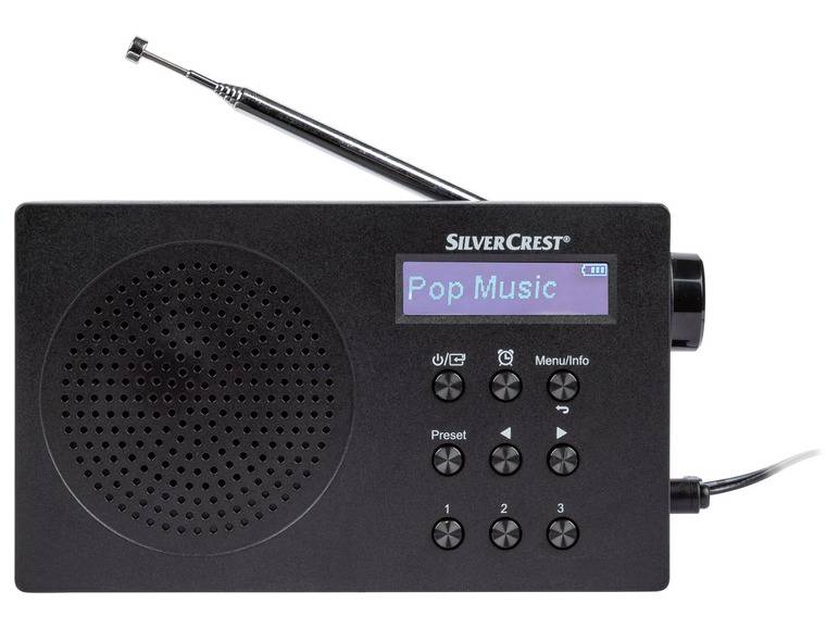 SILVERCREST® DAB+ Radio Mono »SDR 15 A2«, Bluetooth Saisonale Angebote