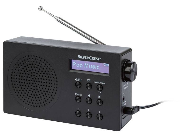 SILVERCREST® DAB+ Radio Mono »SDR 15 A2«, Bluetooth Saisonale Angebote