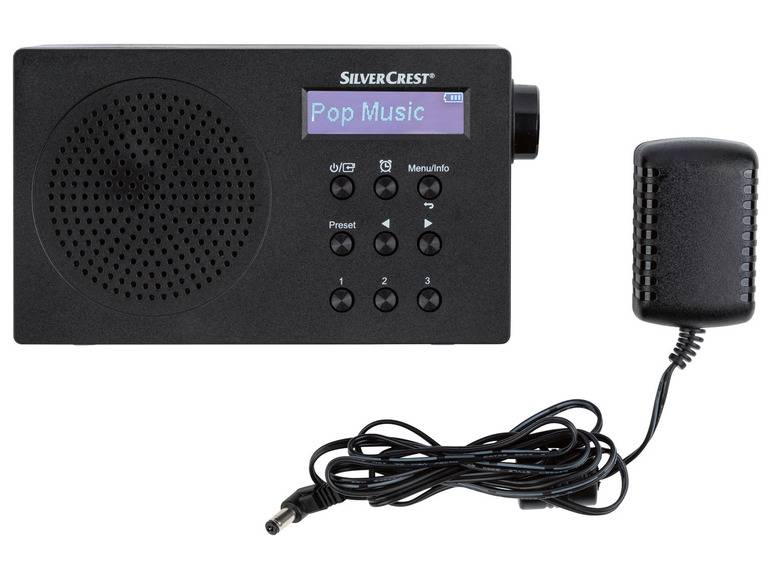 SILVERCREST® DAB+ Radio Mono »SDR 15 A2«, Bluetooth Saisonale Angebote