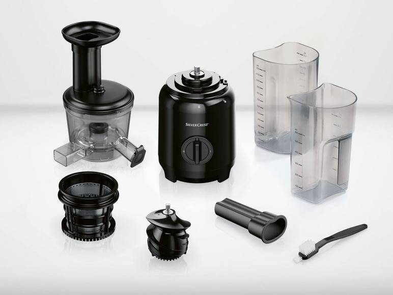 SILVERCREST® KITCHEN TOOLS Slow Juicer »SSJK 300 A1«, 300 W, mit Reversierfunktion Tägliche Deals