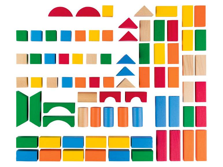 Playtive Bausteinset, aus Holz Neueste Stile