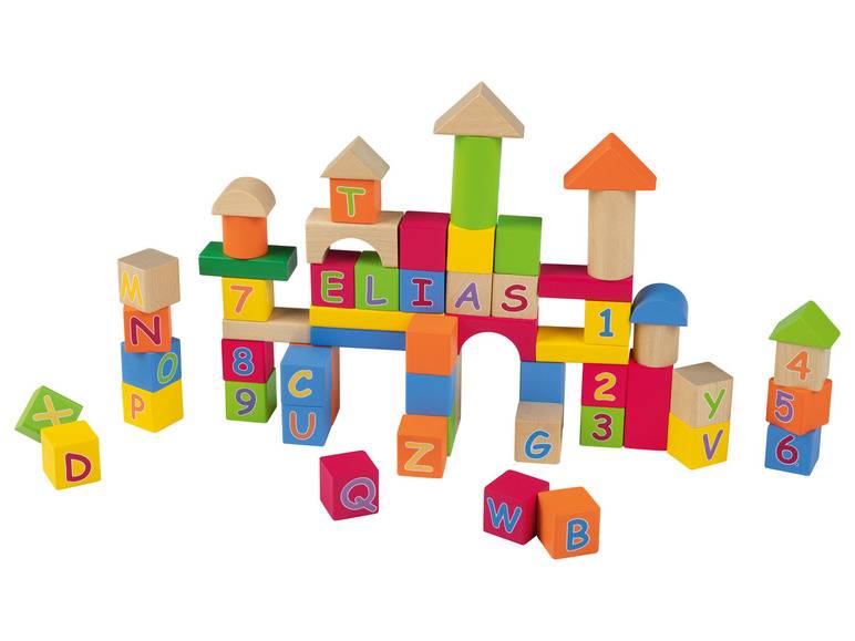 Playtive Bausteinset, aus Holz Neueste Stile