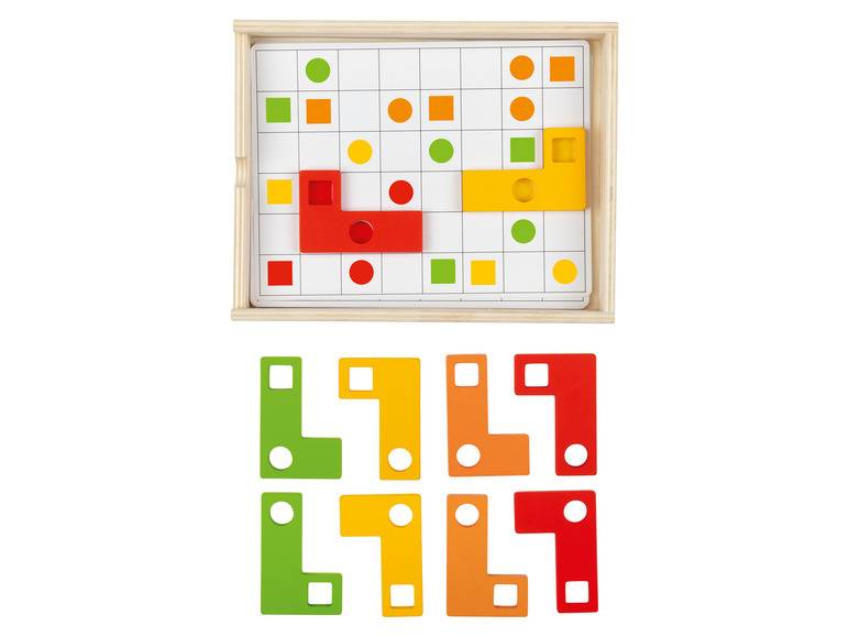 Playtive Lernspiel aus Holz, nach Montessori-Art Zeitbegrenzte Promotion