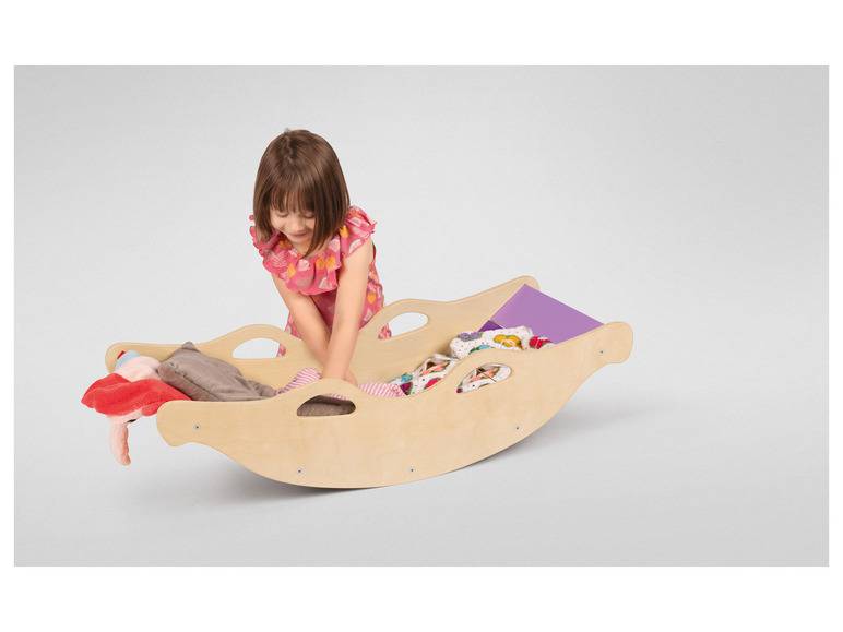 Playtive Holz Balancewippe, in Regenbogenfarben Bis zu 65% Rabatt