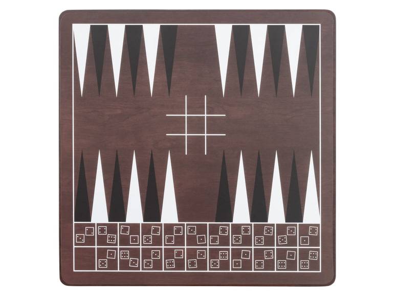 Playtive Holz 10-in-1 Spielesammlung, unterschiedliche Spiele Sonderangebot der Fabrik