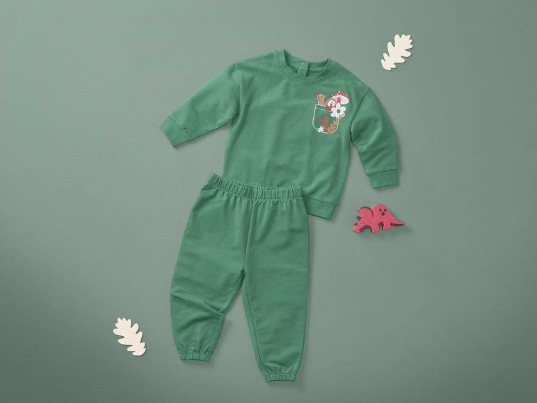 lupilu® Baby Freizeitanzug, 2- teilig, mit Bio-Baumwolle Super Rabatt