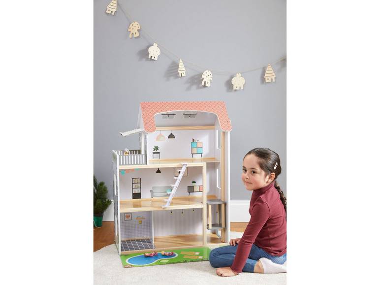 Playtive Puppenhaus aus Holz Clearance-Verkauf