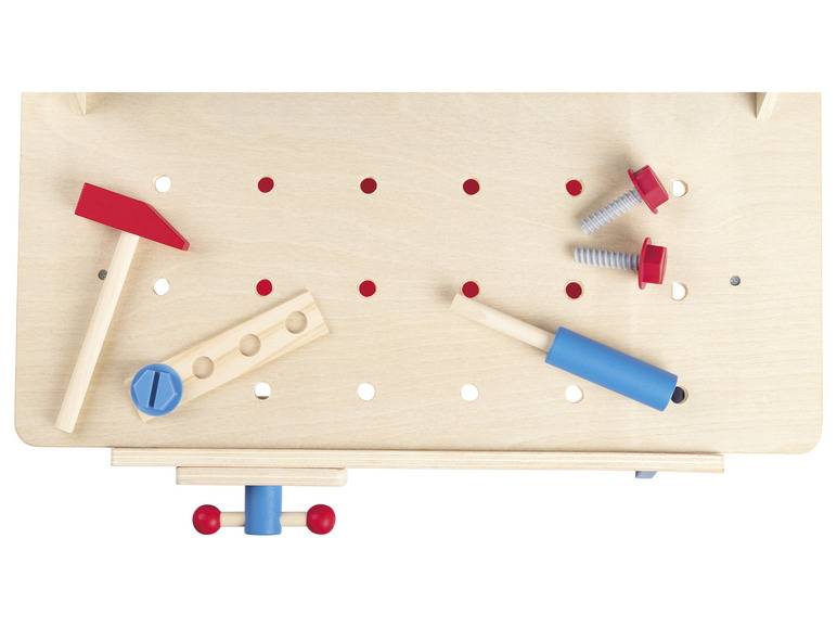 Playtive Kinder Werkbank, aus Echtholz Fabrikladen