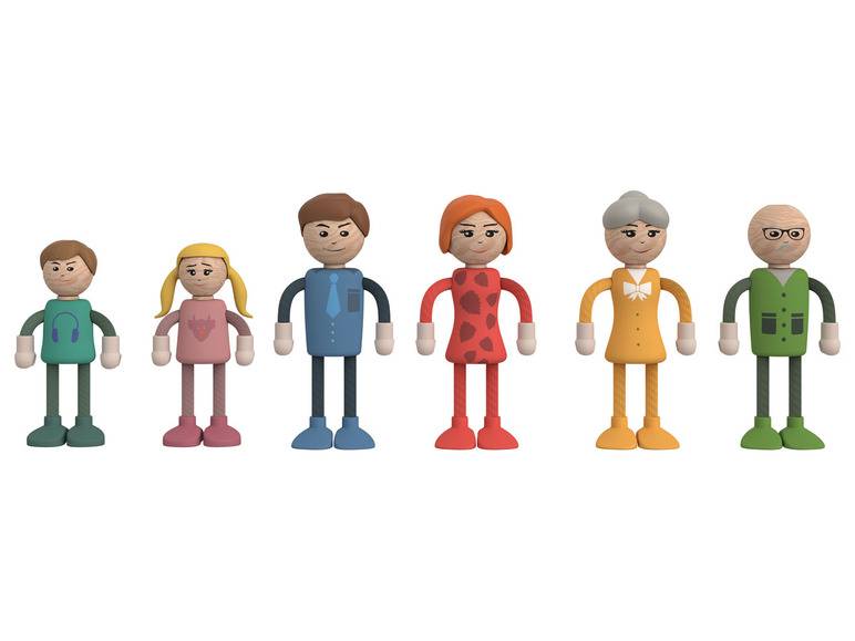 Playtive Holz Miniaturmöbel- und Puppen-Set, Modell 2022 Speichern exportieren