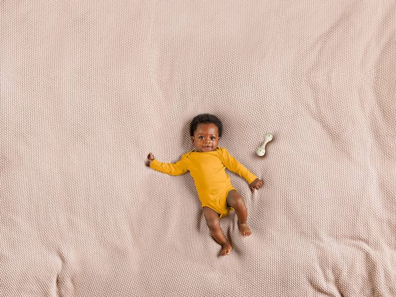 lupilu® Baby Bodies, langarm, 5 Stück, aus reiner Bio-Baumwolle zollfrei