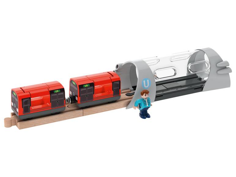 Playtive Eisenbahn Erweiterungs-Set, mit Buchenholz Hotsell