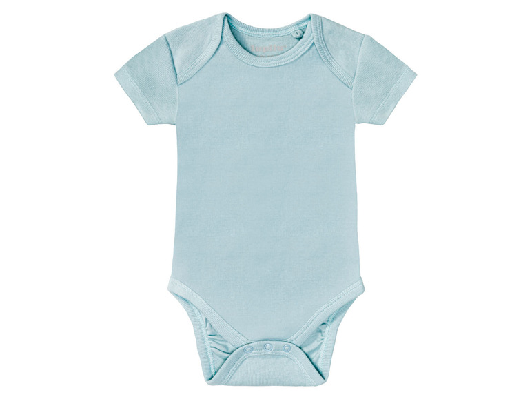 lupilu® Baby Body, 5er Set, kurzarm, reine Bio-Baumwolle im Angebot