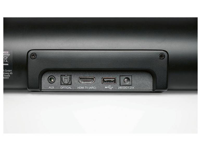 SILVERCREST® Soundbar Stereo 2.0 »SSB 30 B1«, 2x 15 W RMS Sonderangebot