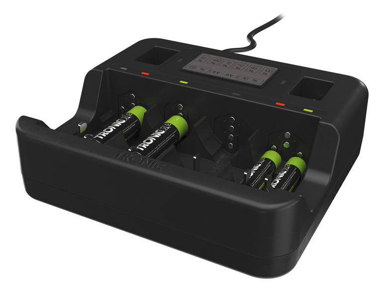 TRONIC® Akku-Ladegerät »TAL 1000 A1«, mit Schnellladefunktion Vatertagsangebot