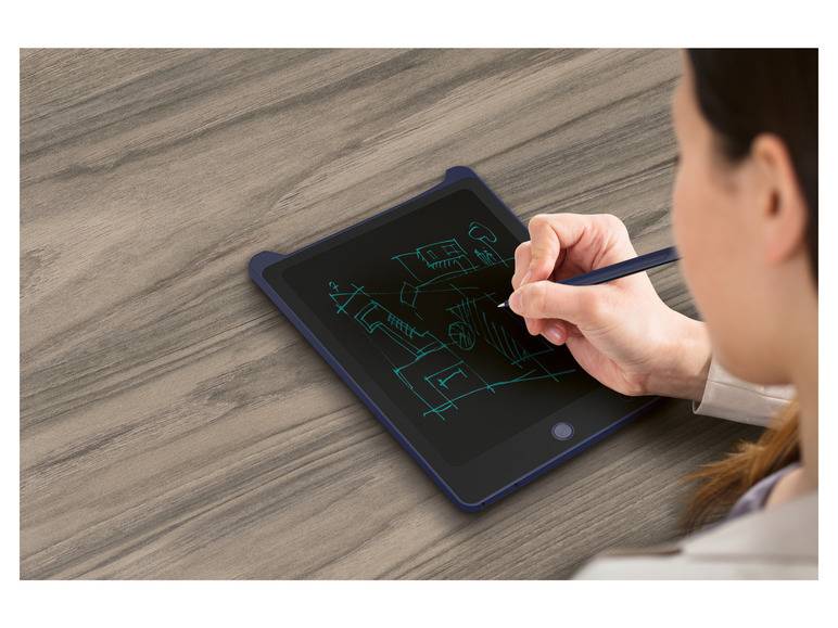 SILVERCREST® LCD-Schreibtafel, 8,5", mit Bildschirmsperre Jubiläumsangebot