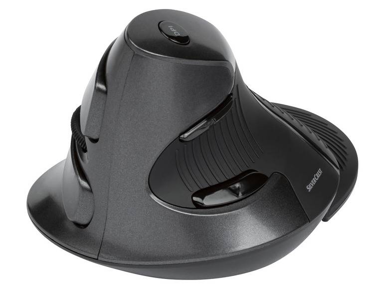 SILVERCREST® Ergonomische Funkmaus, mit USB-Nano-Empfänger Zeitlich begrenztes Angebot