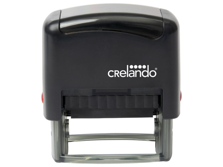 crelando® Büro- und Adressstempel, zum Selbersetzen Große Rabatte