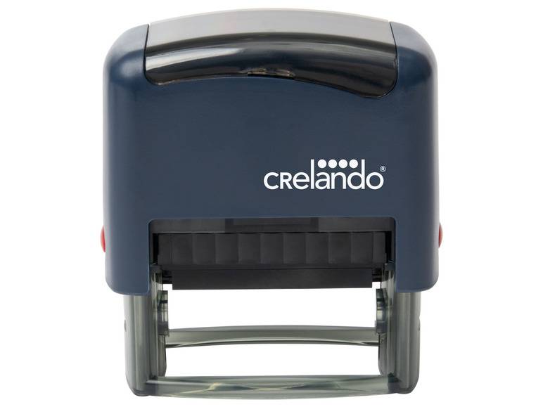 crelando® Büro- und Adressstempel, zum Selbersetzen Große Rabatte