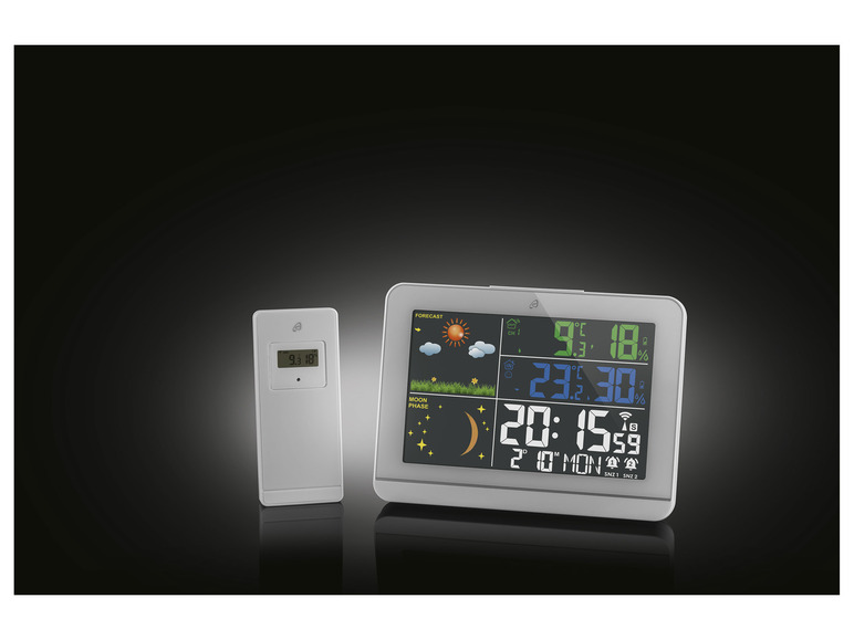 AURIOL® Funkwetterstation, mit Farbdisplay Neuheiten
